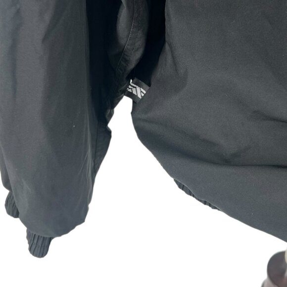 Adidas Classic 3 Stripes Windbreaker Jacket | Medium - Picture 6 of 8